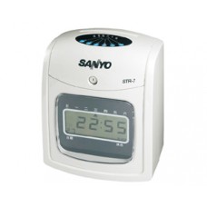 SANYO STR-7六欄位雙色打卡鐘